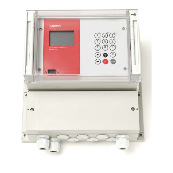 Katronic KATflow 150 Advanced Clamp-On Ultrasonic Flowmeter